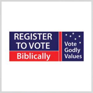 Biblical Register to Vote Table Banner