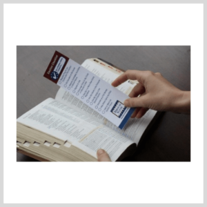 Election Checklist Bookmark