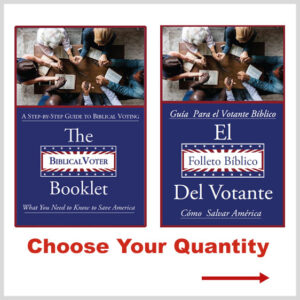 Pocket Size Biblical Voter Booklet (Spanish or English)